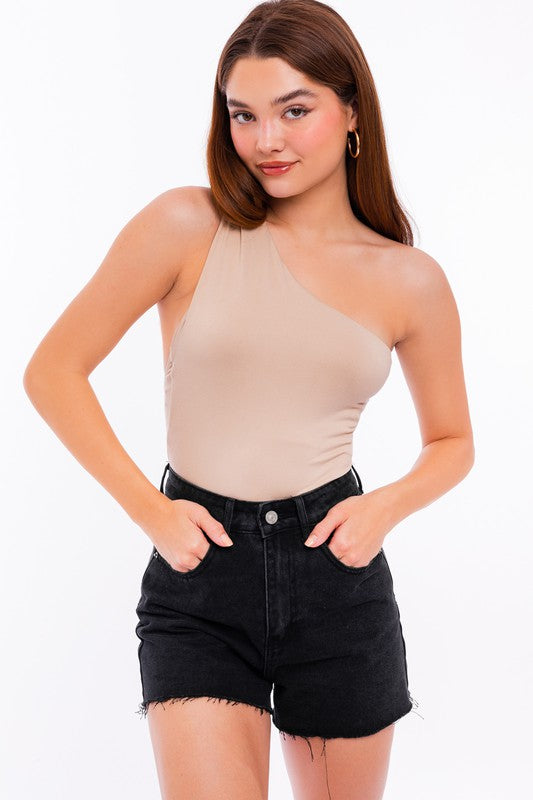Simply The Best One Shoulder Bodysuit