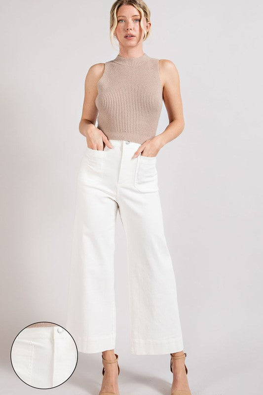 Samantha Soft Washed Wide Leg Pants