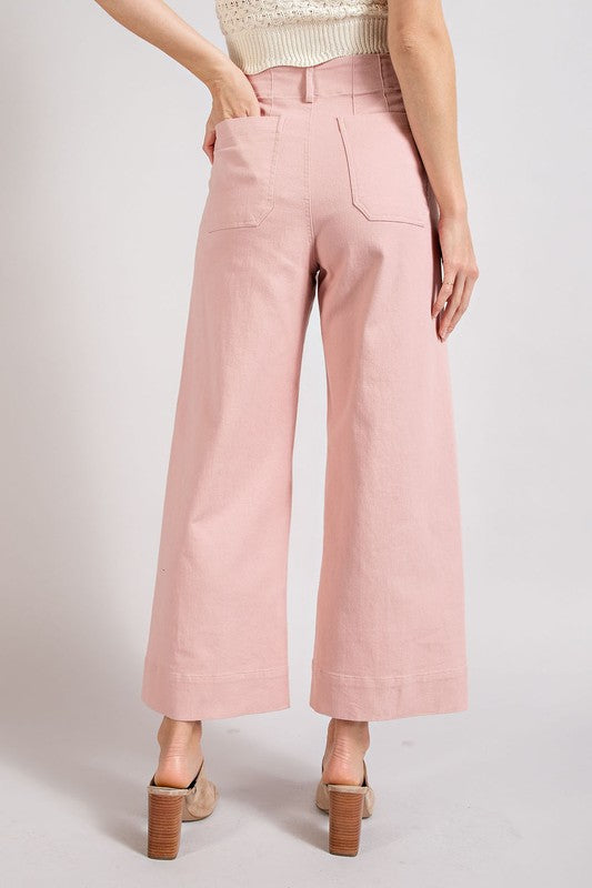 Samantha Soft Washed Wide Leg Pants