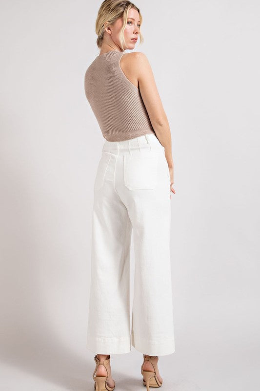 Samantha Soft Washed Wide Leg Pants