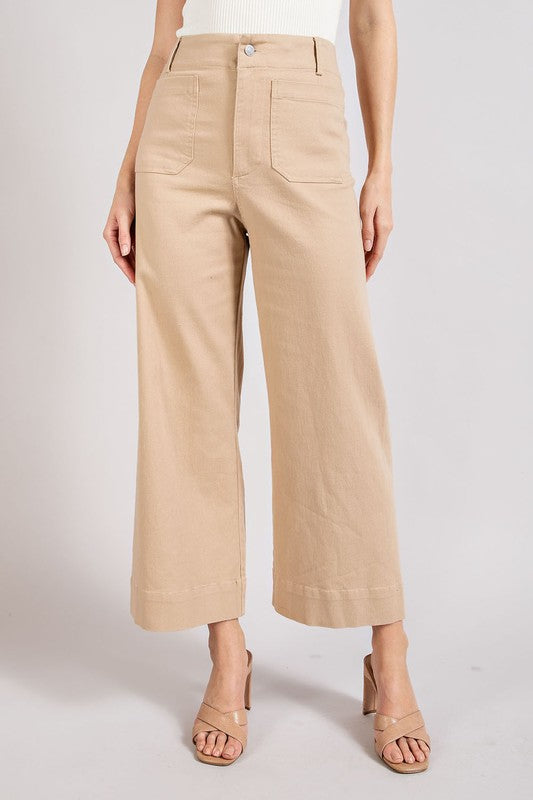 Samantha Soft Washed Wide Leg Pants