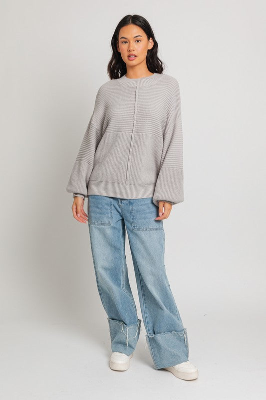 Teresa Ribbed Knitted Sweater