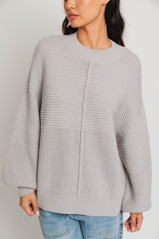 Teresa Ribbed Knitted Sweater