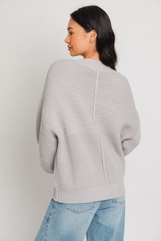 Teresa Ribbed Knitted Sweater