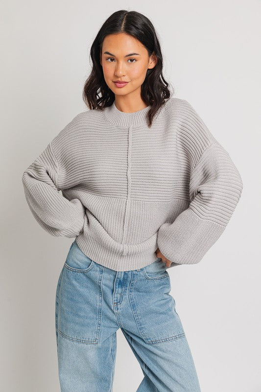 Teresa Ribbed Knitted Sweater