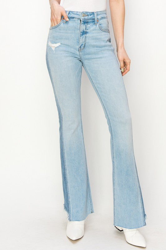 Sadie High Rise Slimming Panel Jeans