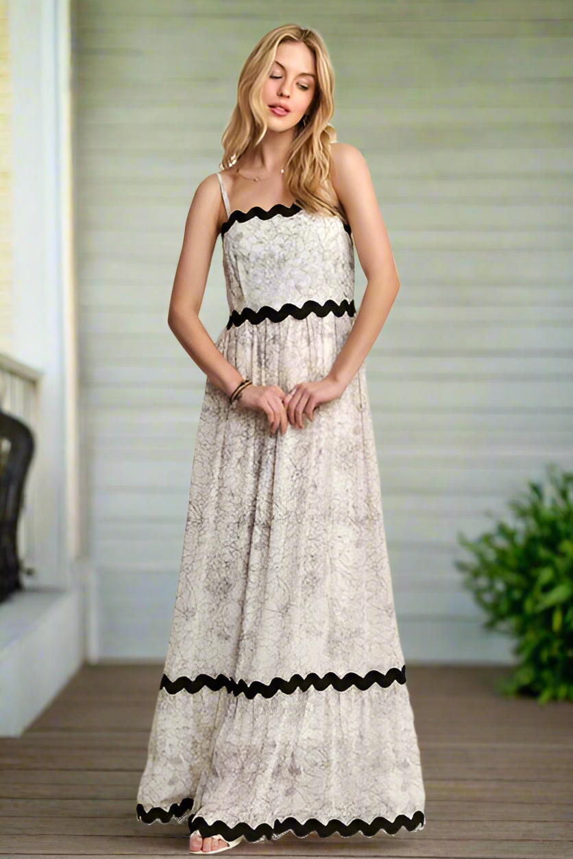 Belong RicRac Maxi Dress