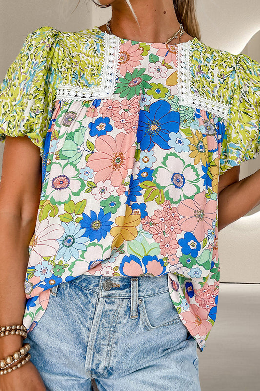 Love Of A Lifetime Floral Top