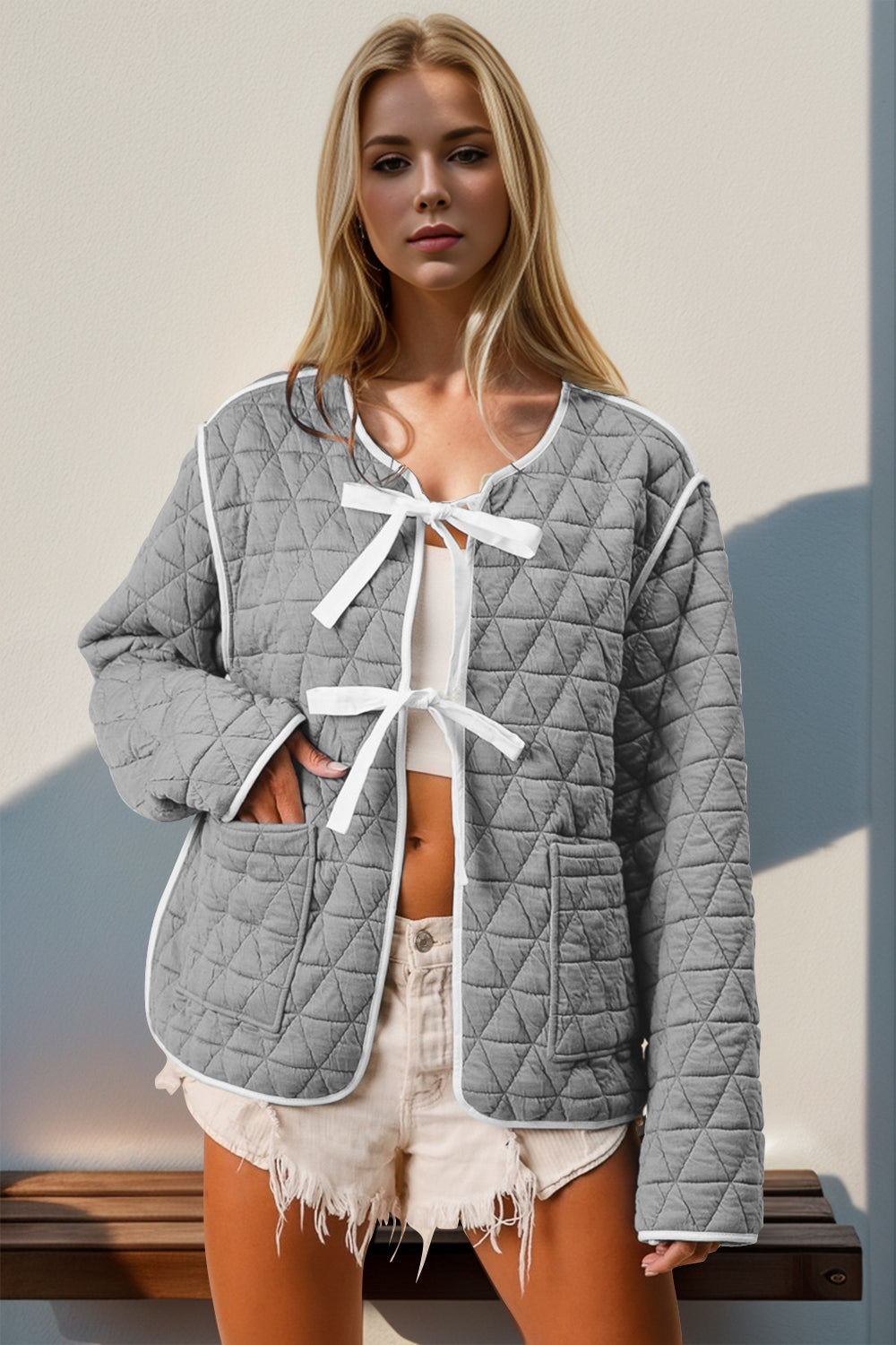 Alexis Double Take Quilted Jacket