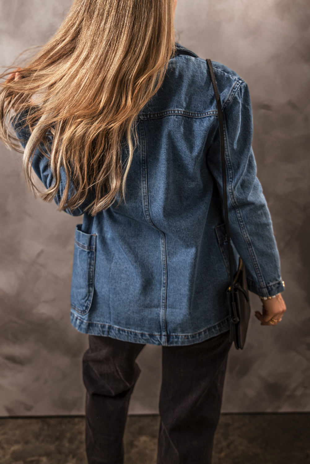 Simply Perfect Longline Denim Jacket