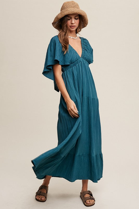 Jacklyn Emerald Maxi Dress