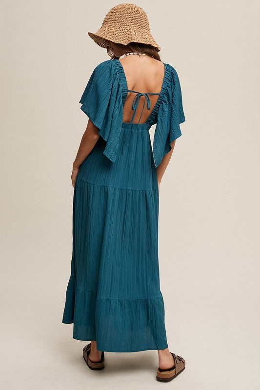 Jacklyn Emerald Maxi Dress