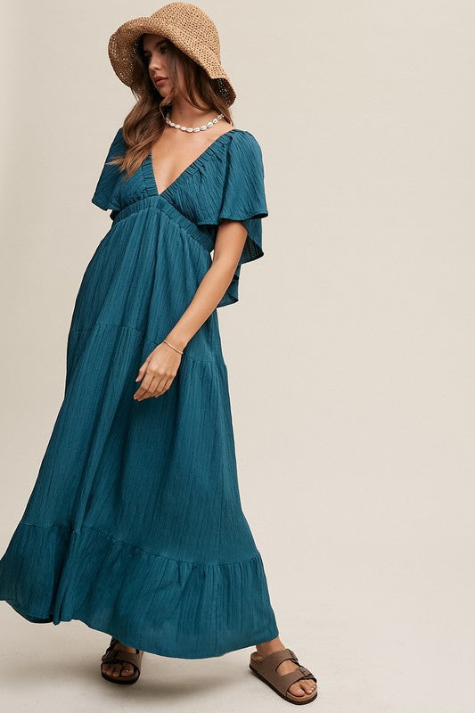 Jacklyn Emerald Maxi Dress