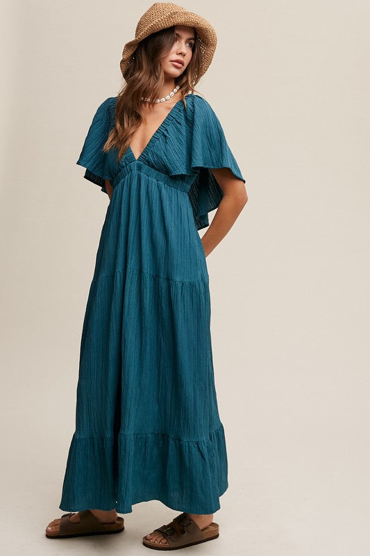 Jacklyn Emerald Maxi Dress