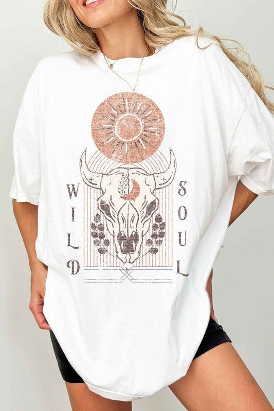 WILD SOUL OVERSIZED TEE