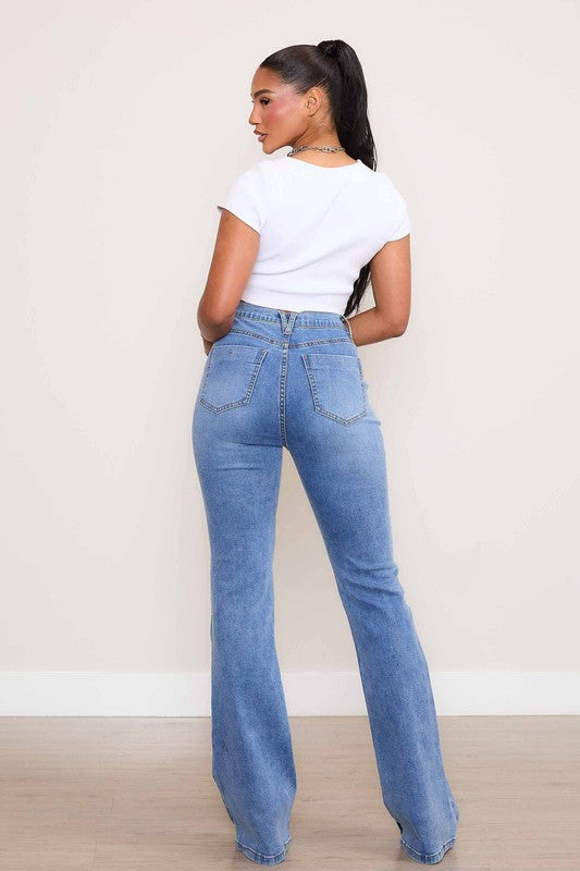 On Mondays Square Pocket Bootcut Jeans