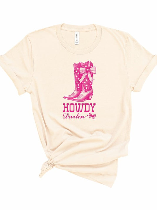 Howdy Coquette Boots Graphic Tee