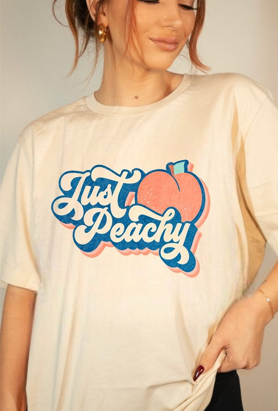 Just Peachy Softstyle Graphic Tee