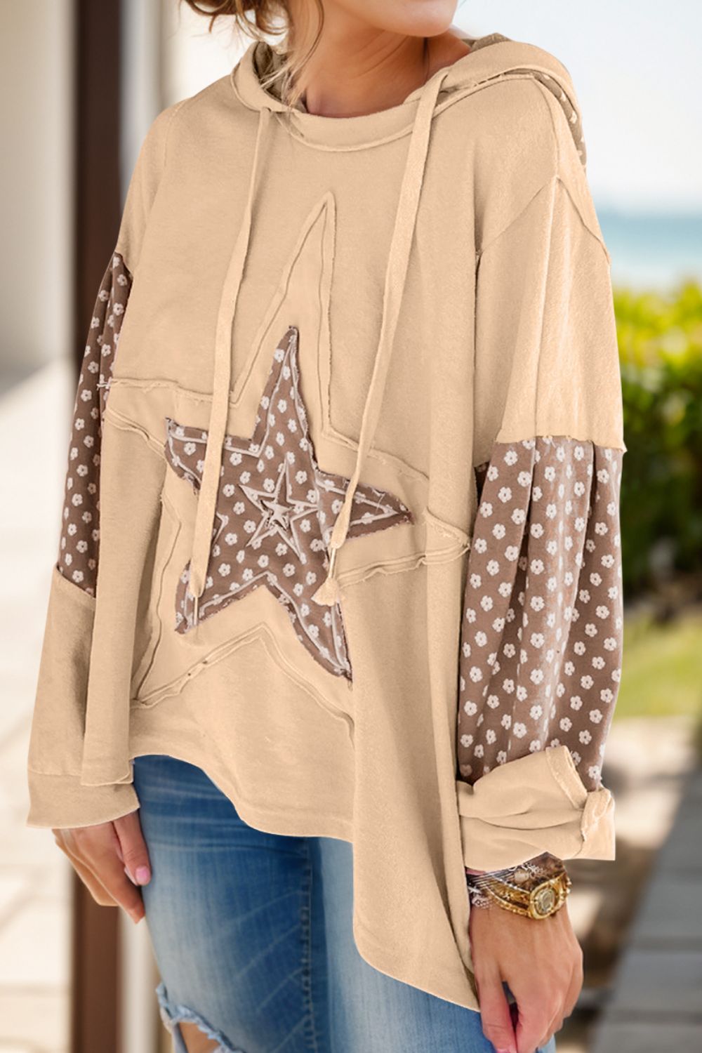 Shooting Star Hoodie Top