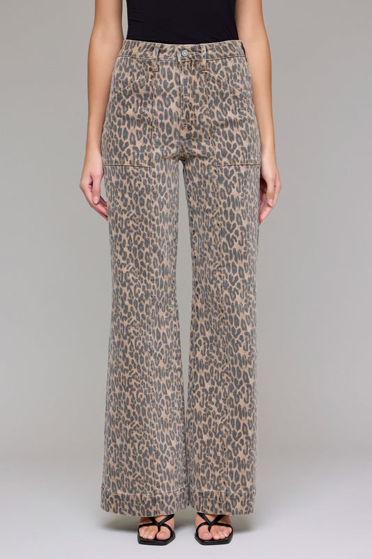 Cheetah Happi Hi Rise Flare