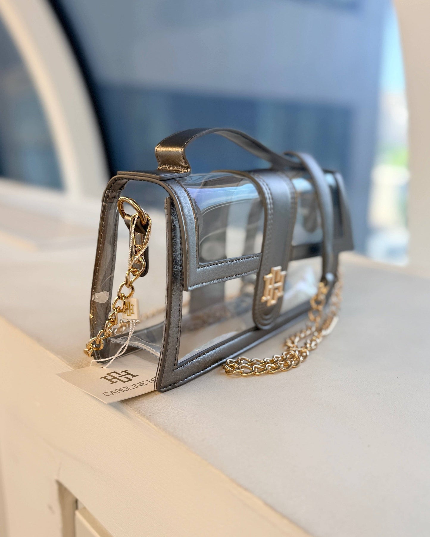 Grace Clear Bag Black Pearl
