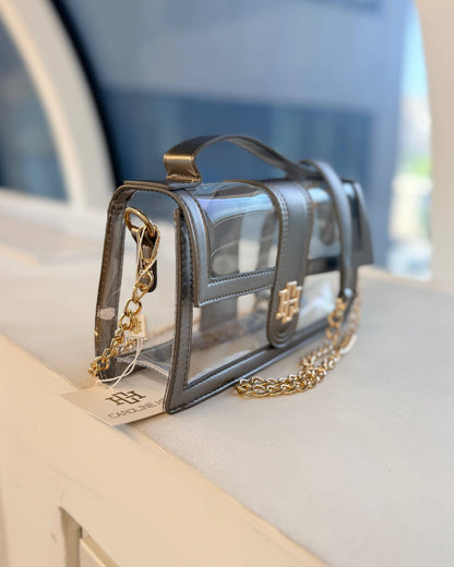 Grace Clear Bag Black Pearl