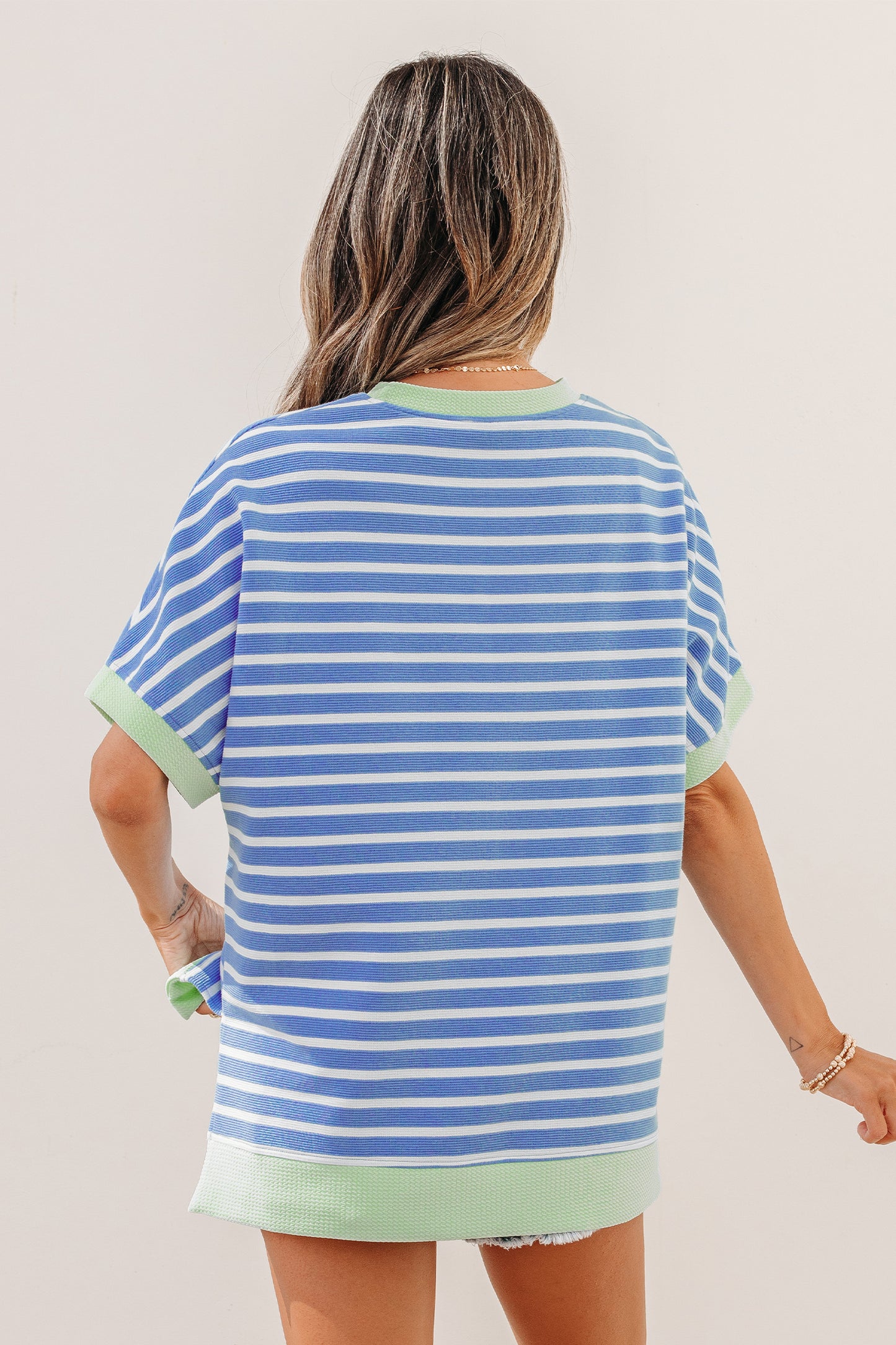 Sky Coater Striped Top