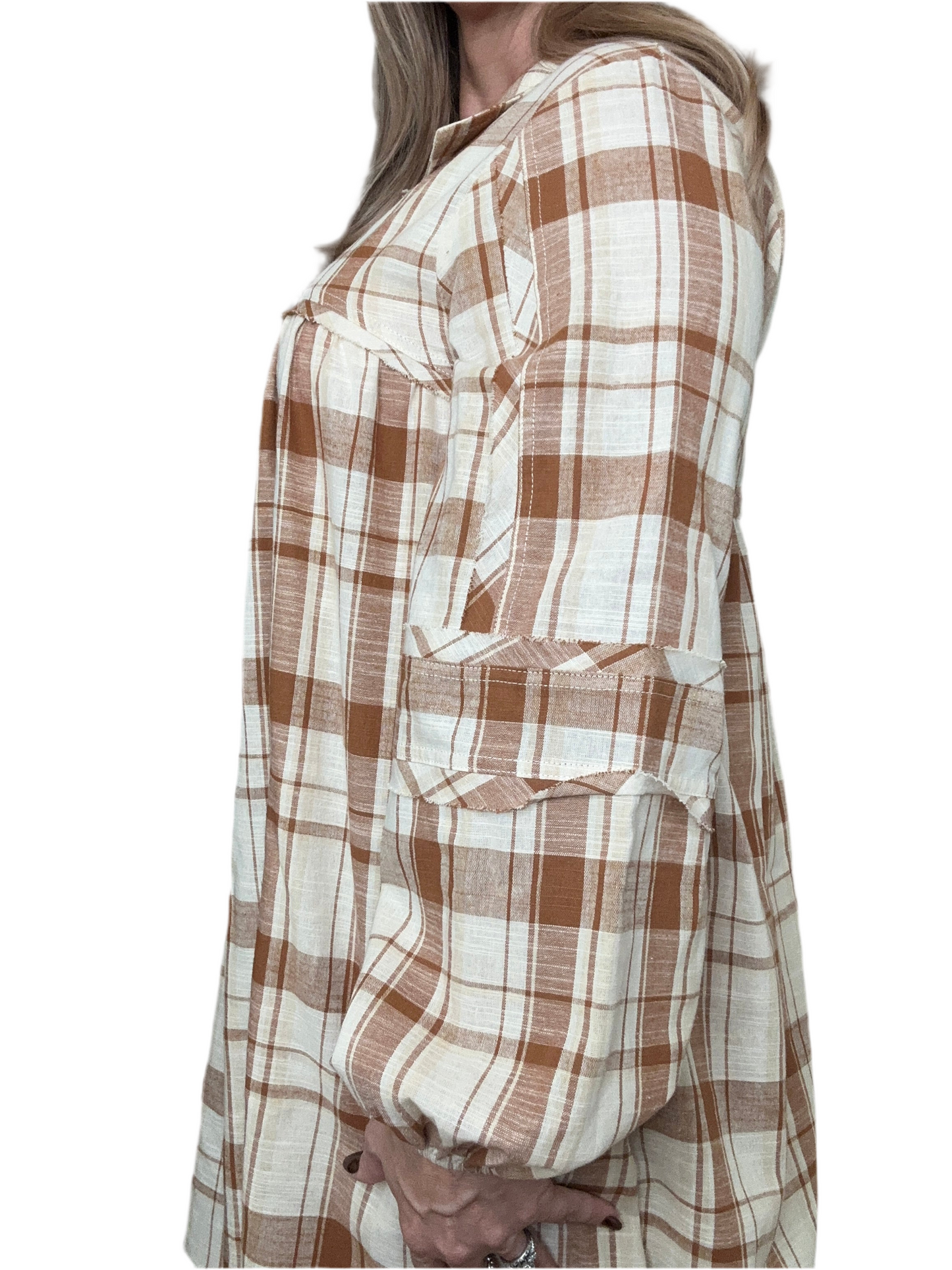 Whisky Darling Plaid Dress