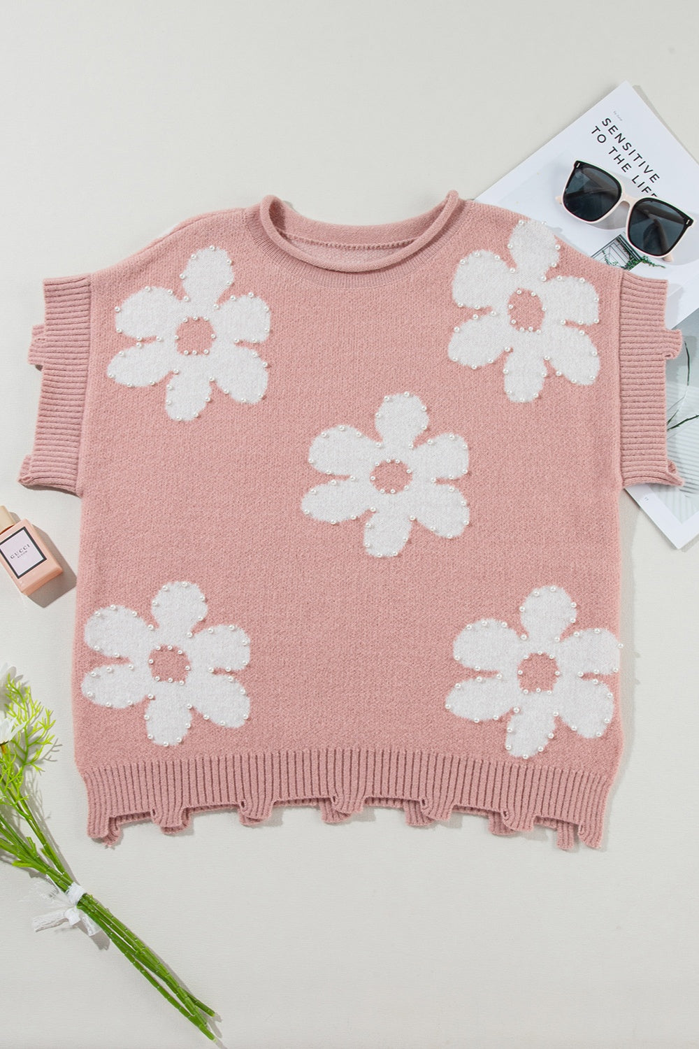 Millie Pearl Knit Top