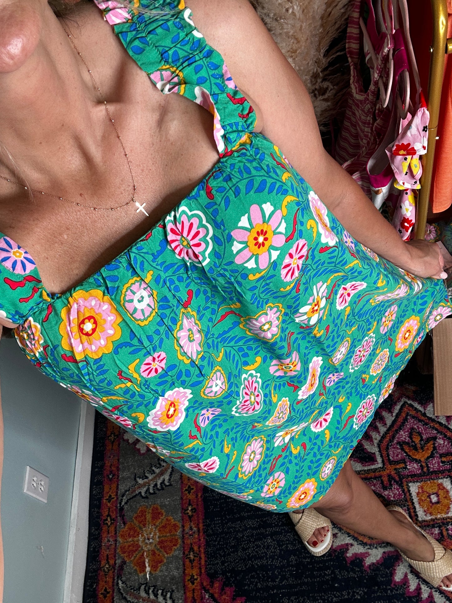 The Floral Isle Mini Dress