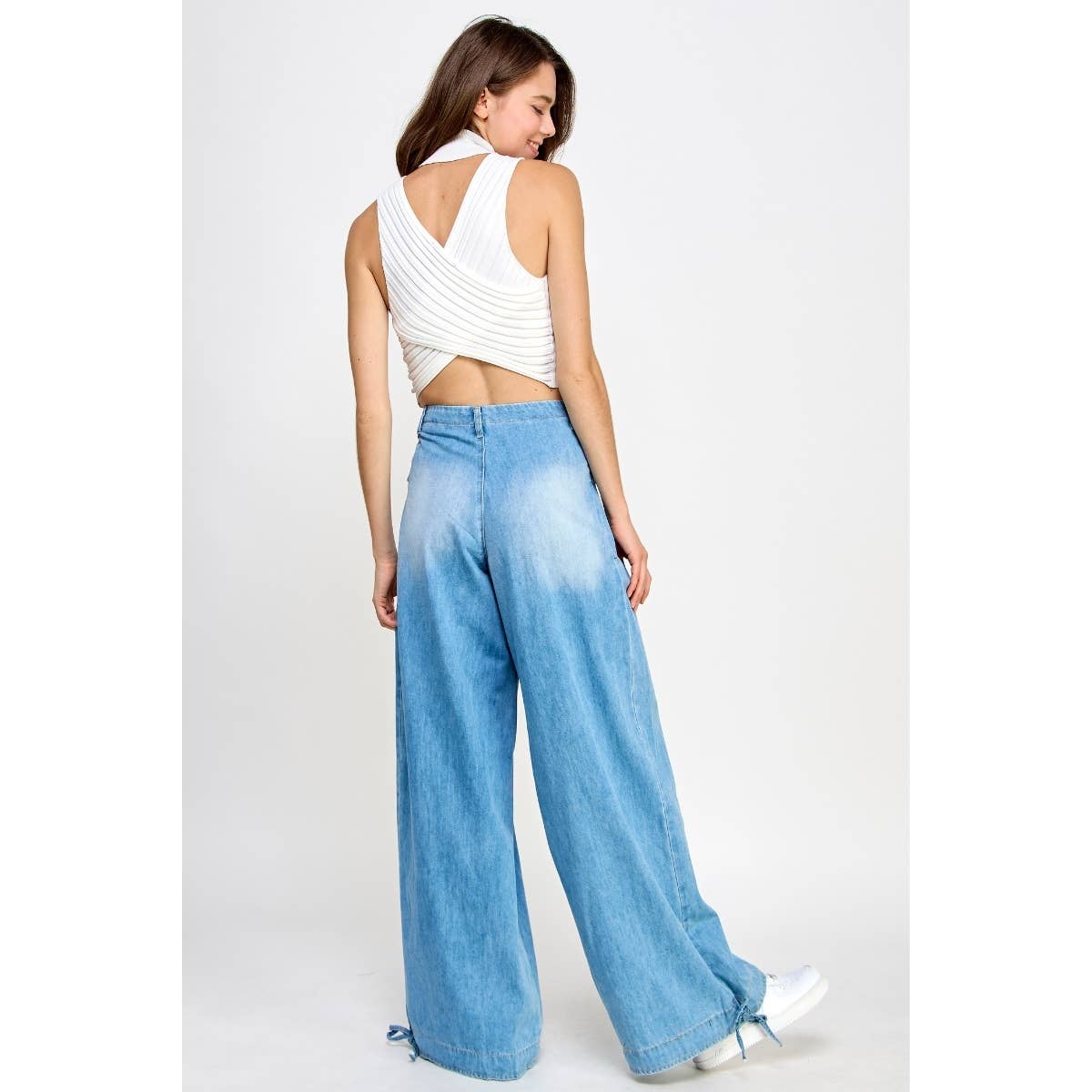 Loving Life Wide Leg Jeans