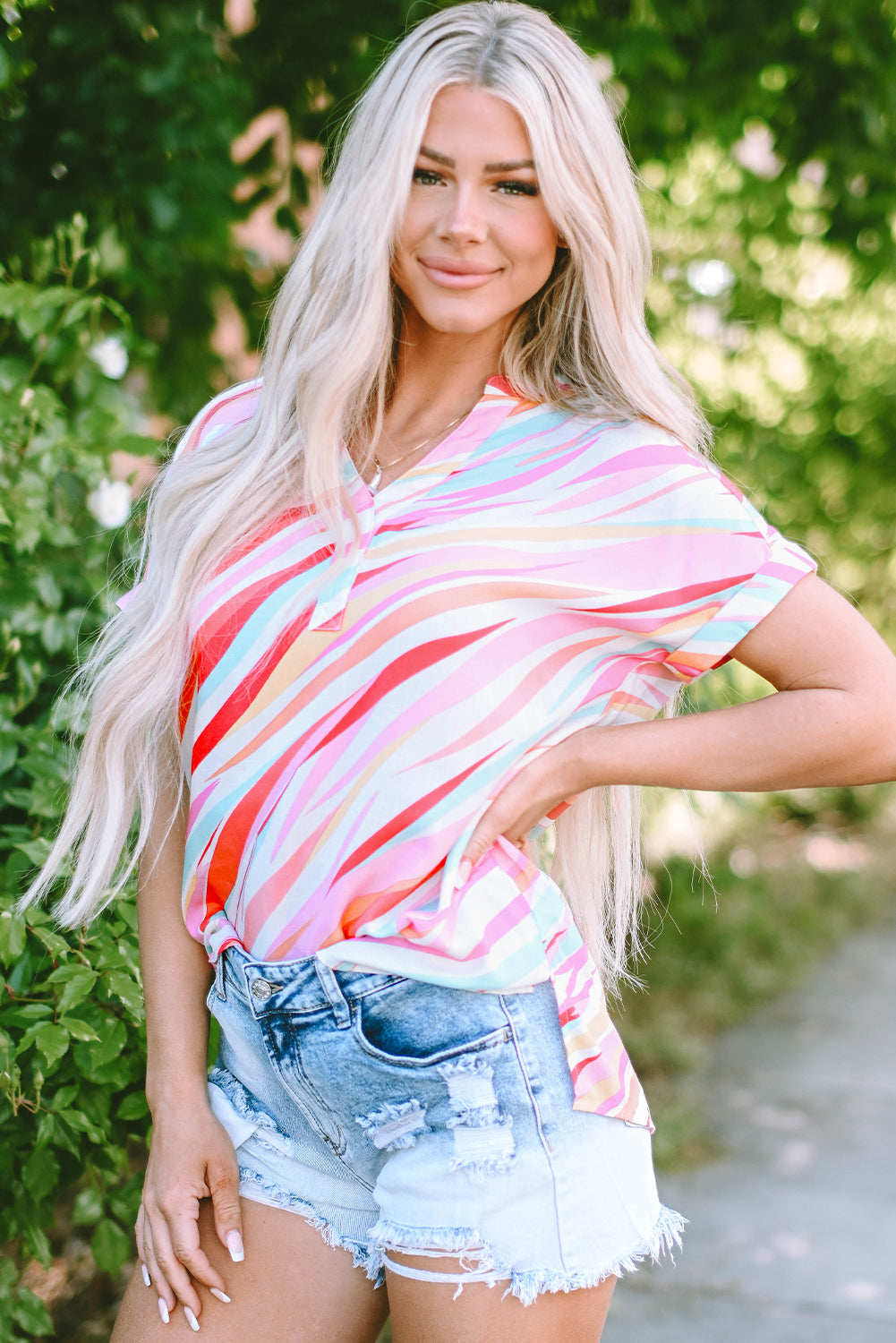 Zebra Diva Top