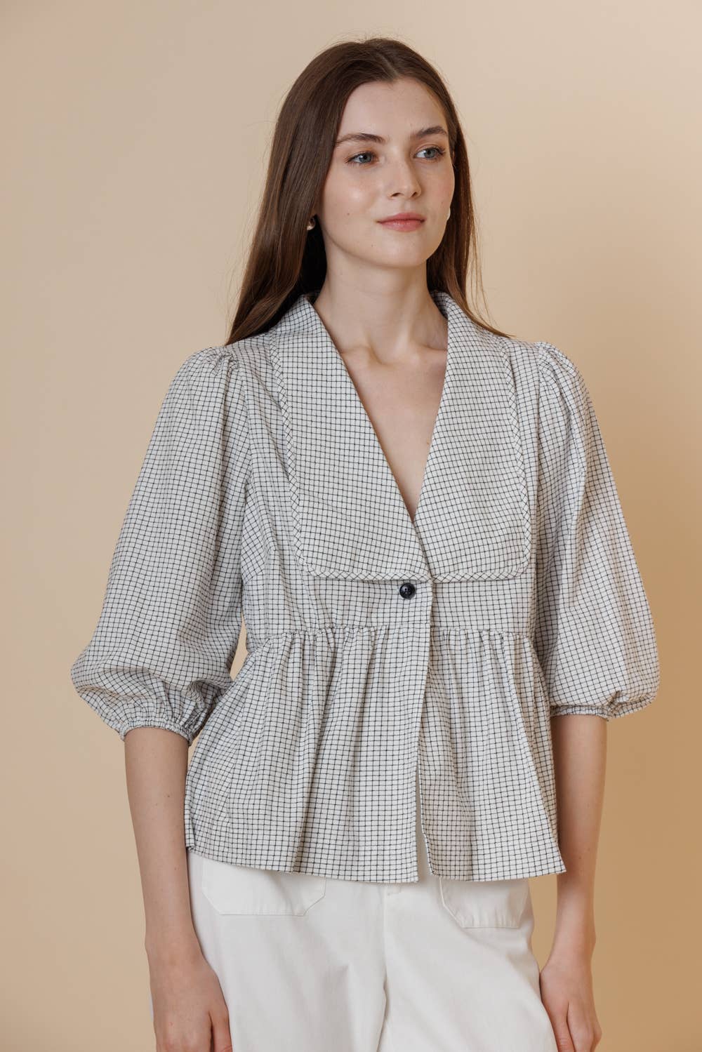 Taylor Rae Peplum Top