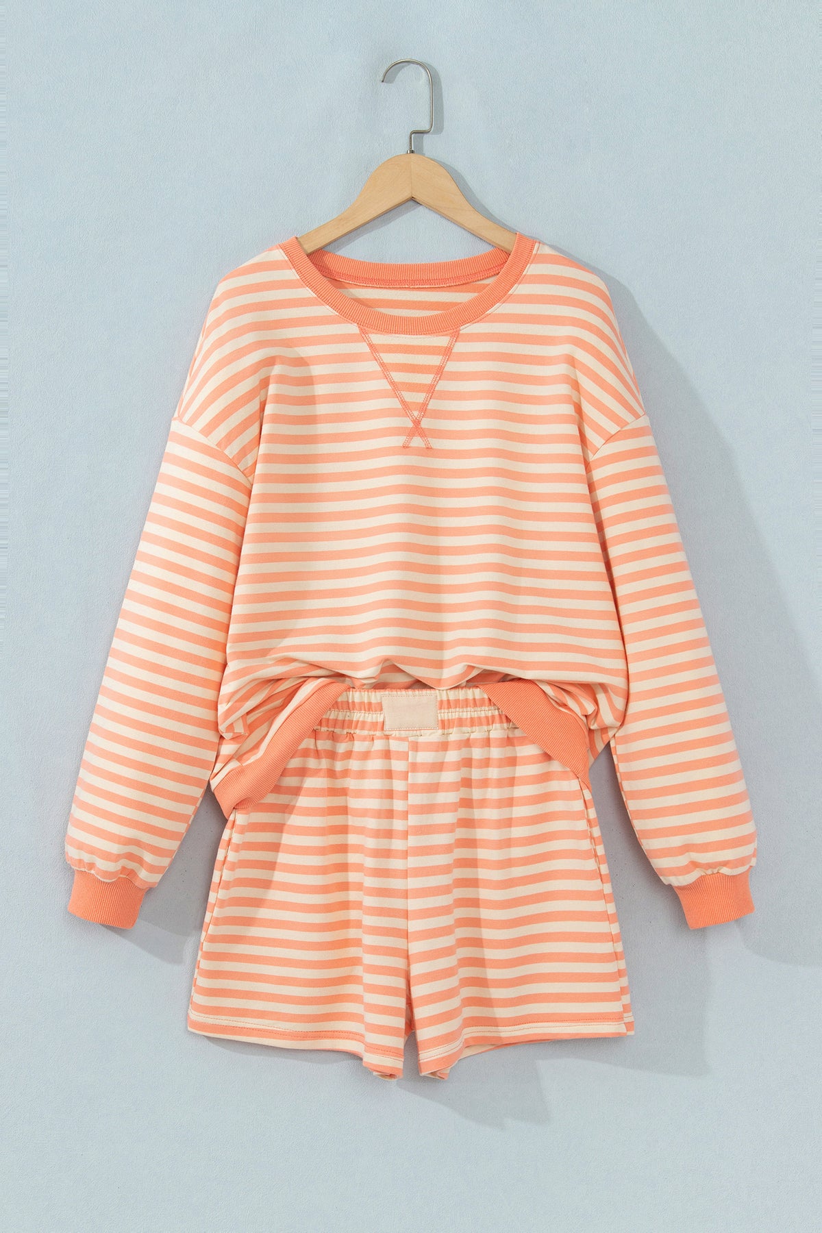 2026 Striped Shorts Set