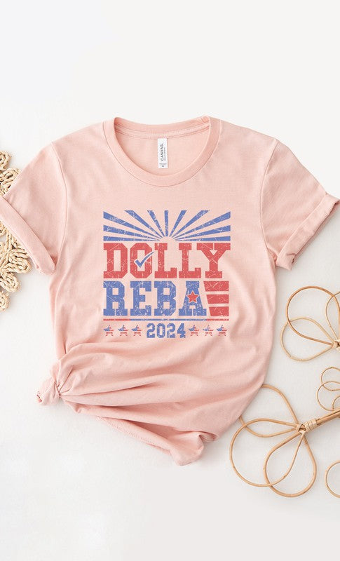 Dolly and Reba 2024 PLUS SIZE Graphic Tee