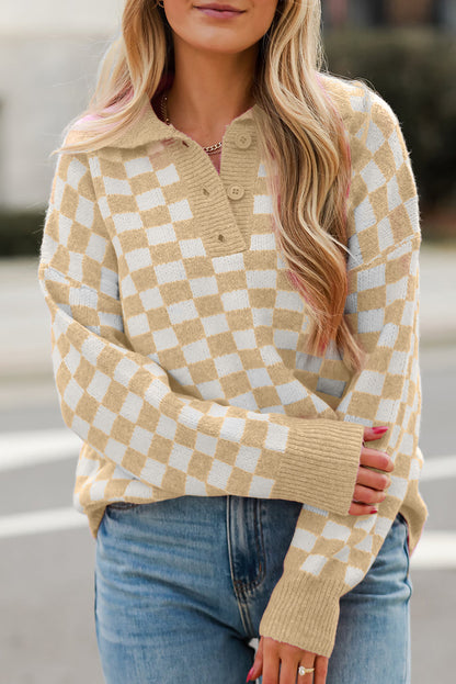 All Checked In Sweater