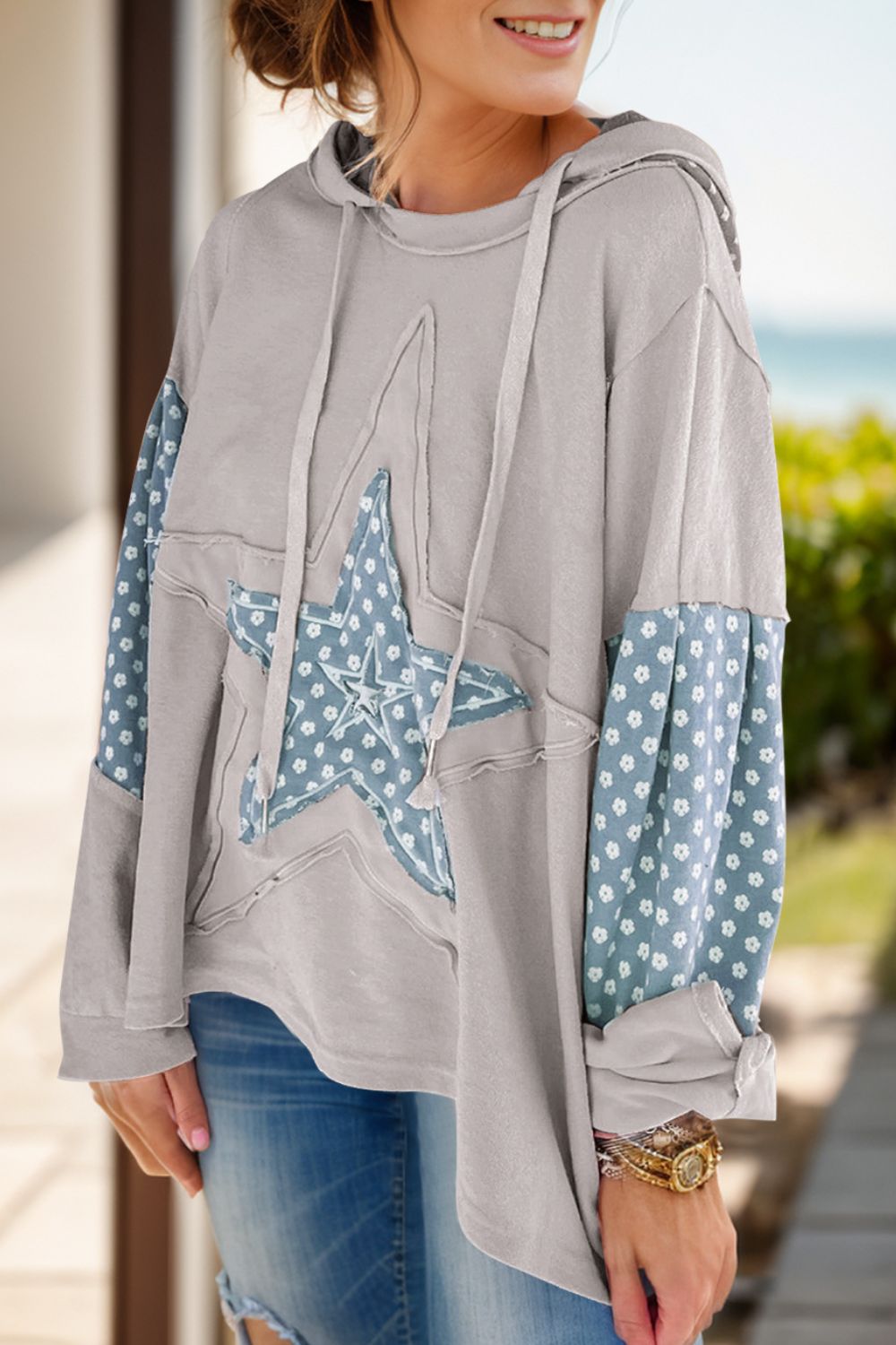 Shooting Star Hoodie Top