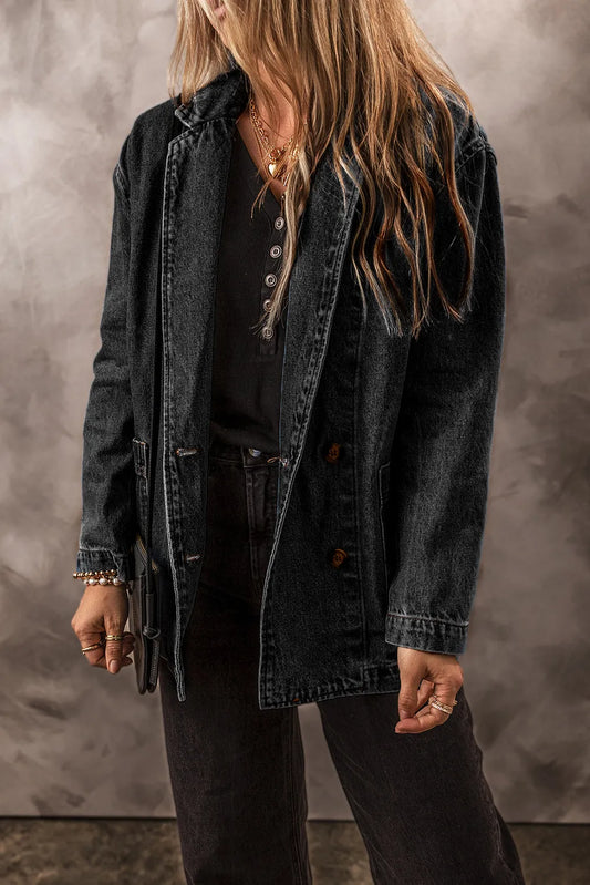 Simply Perfect Longline Denim Jacket