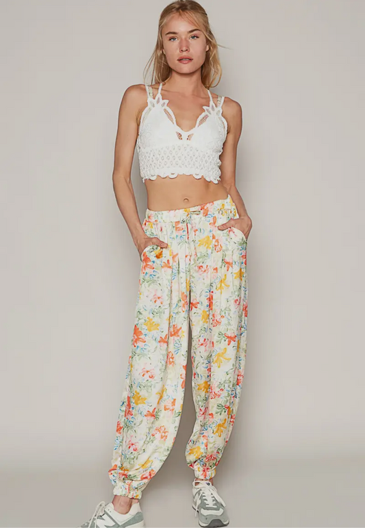 The Polly Floral Pants POL