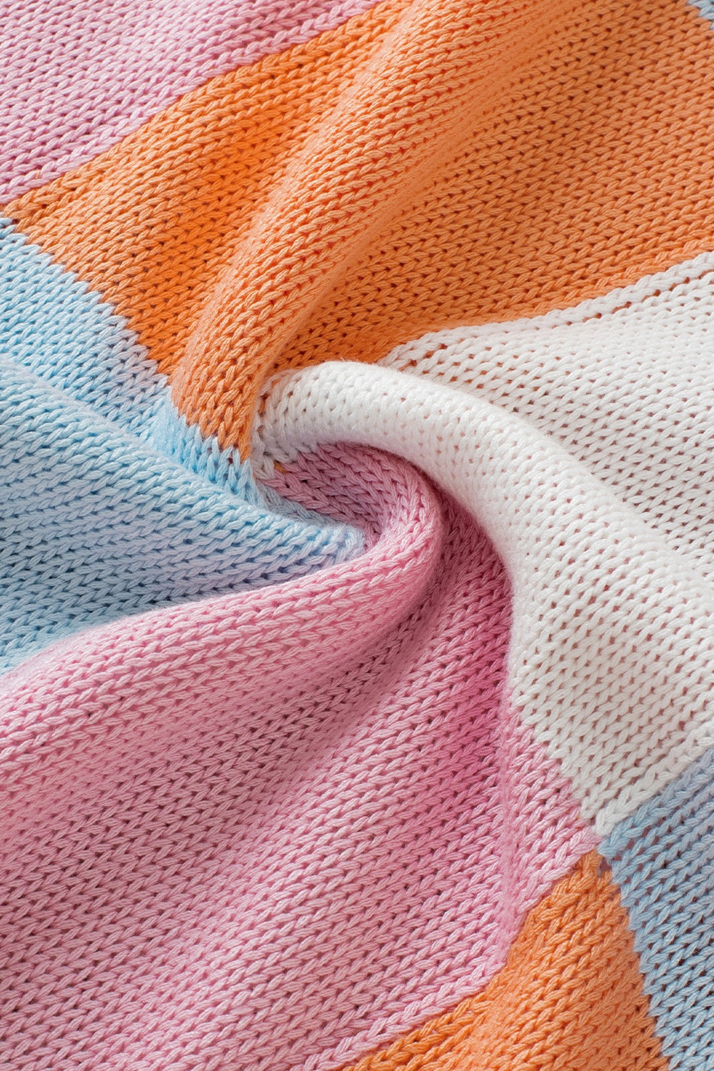 Fan Favorite Color Block Knit Top