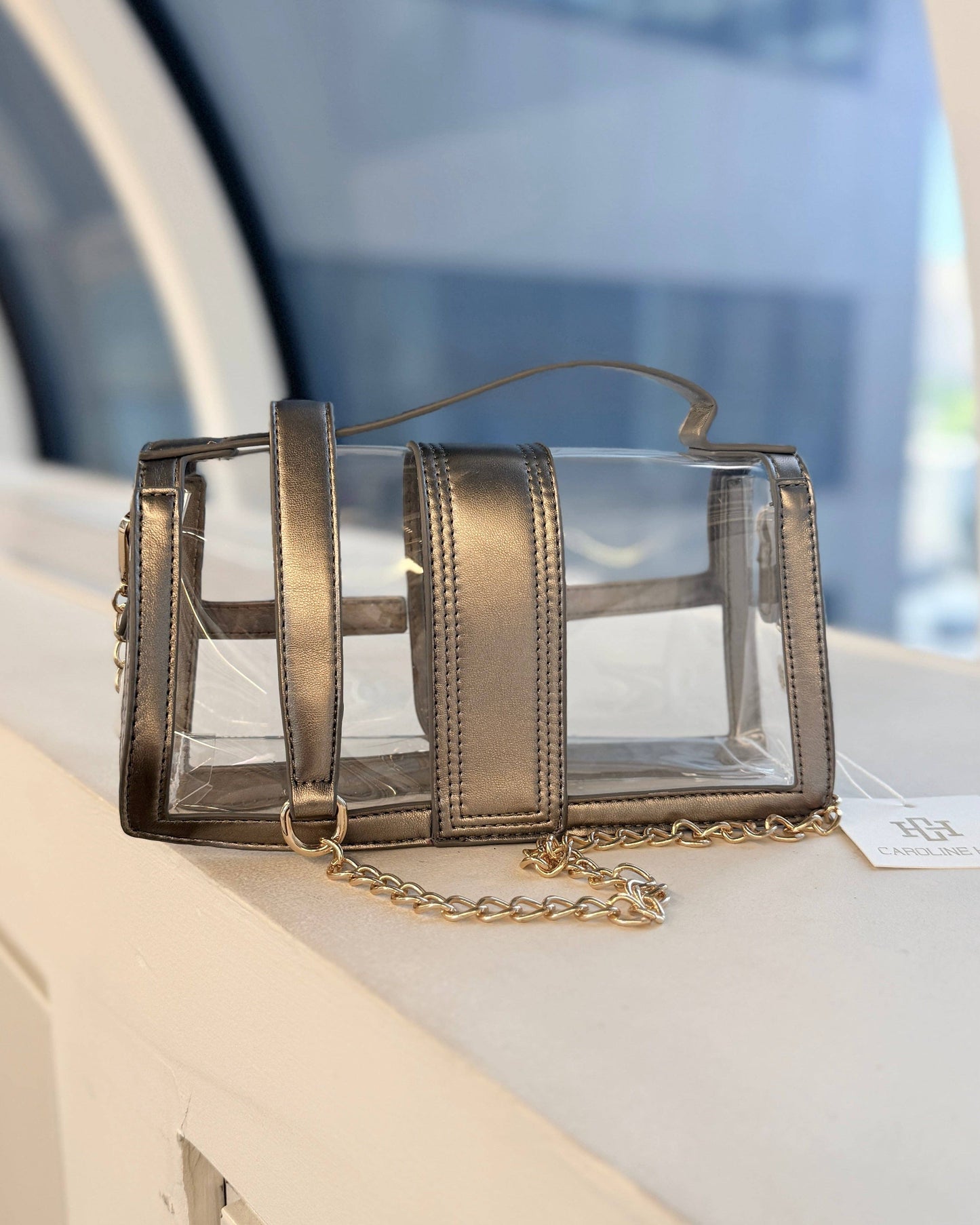 Grace Clear Bag Black Pearl