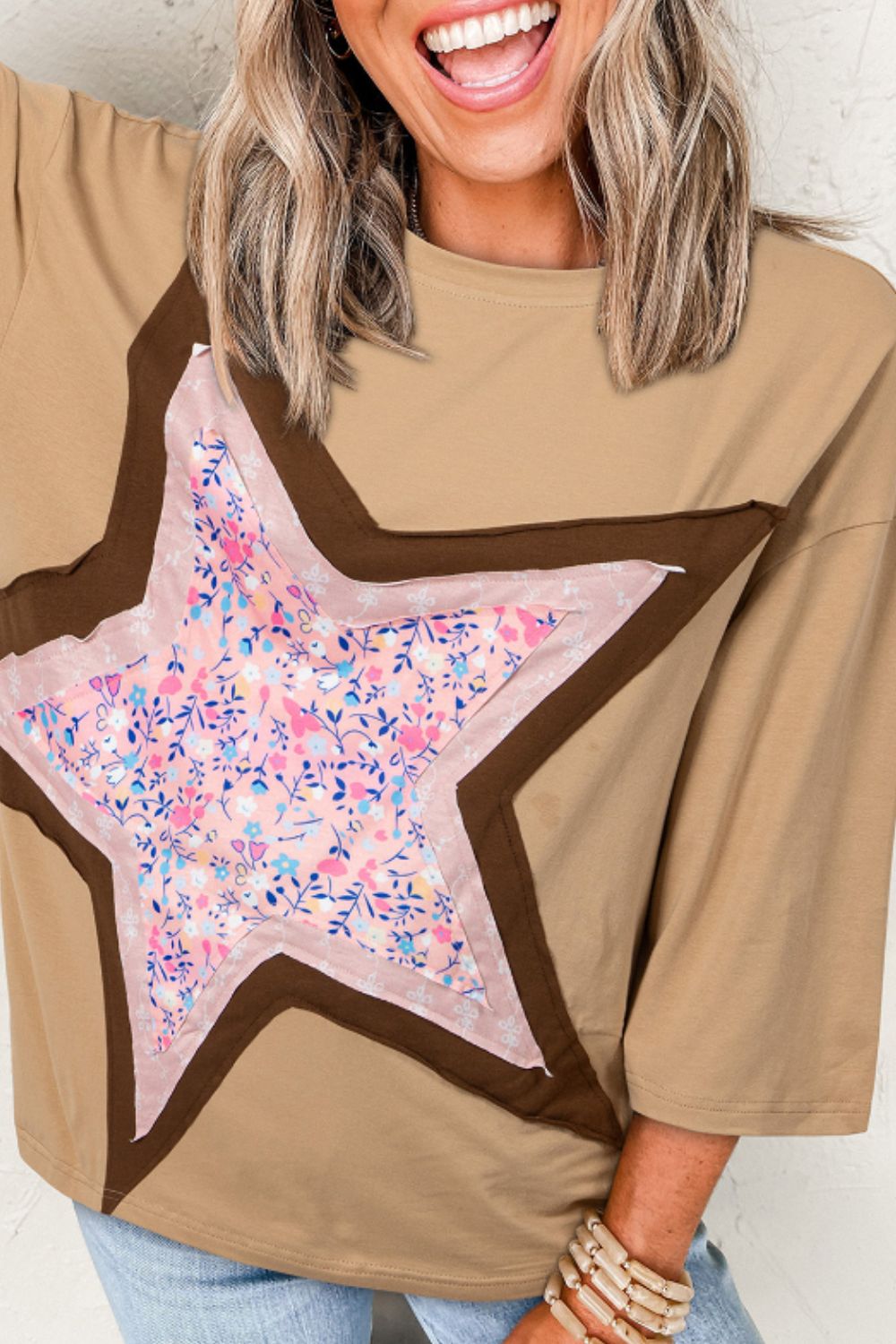 Among the Stars Floral Top