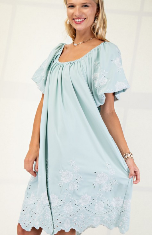 The Valerie Embroidered Dress