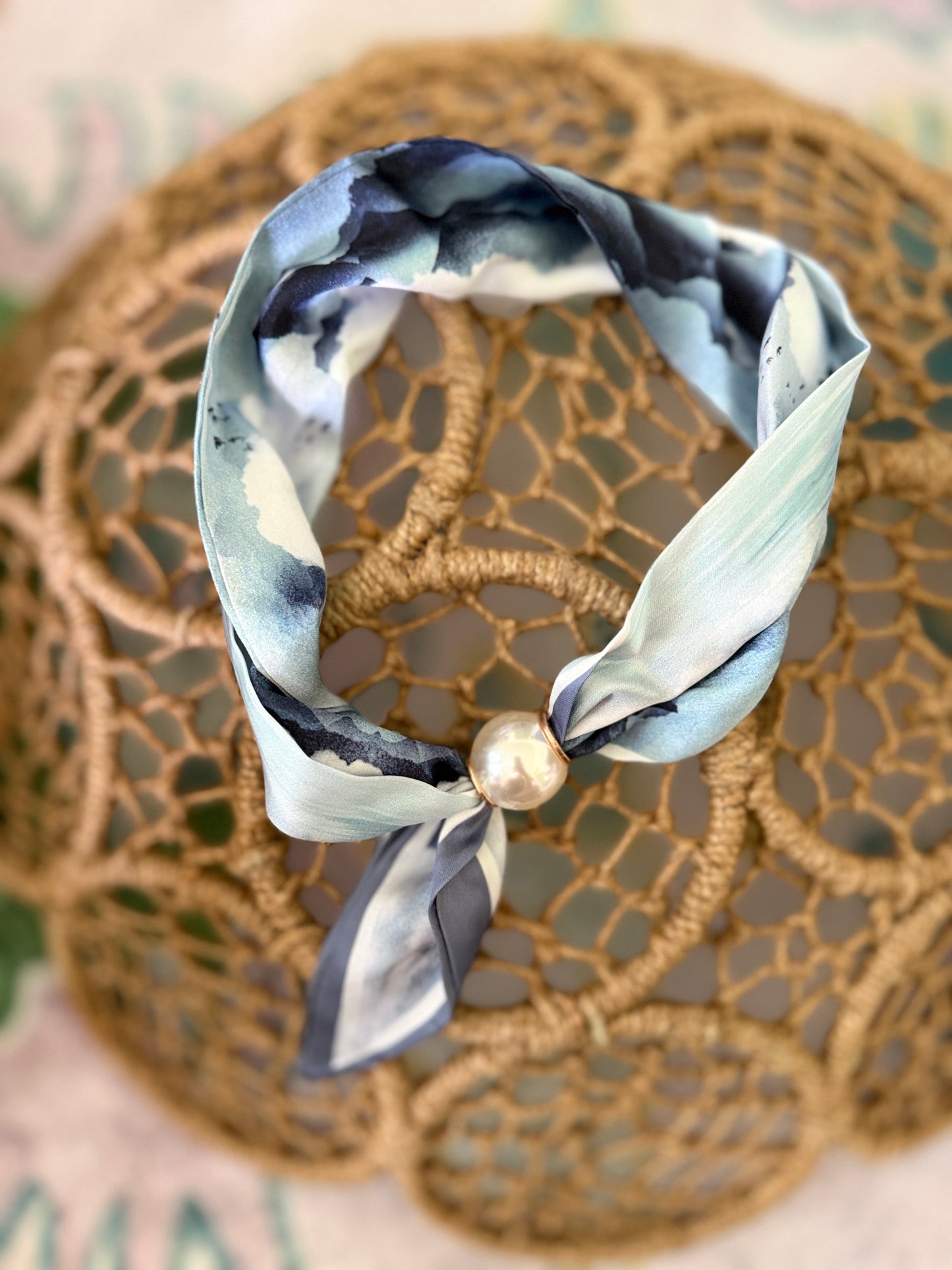 Modern Girl Magnetic Scarf Necklace