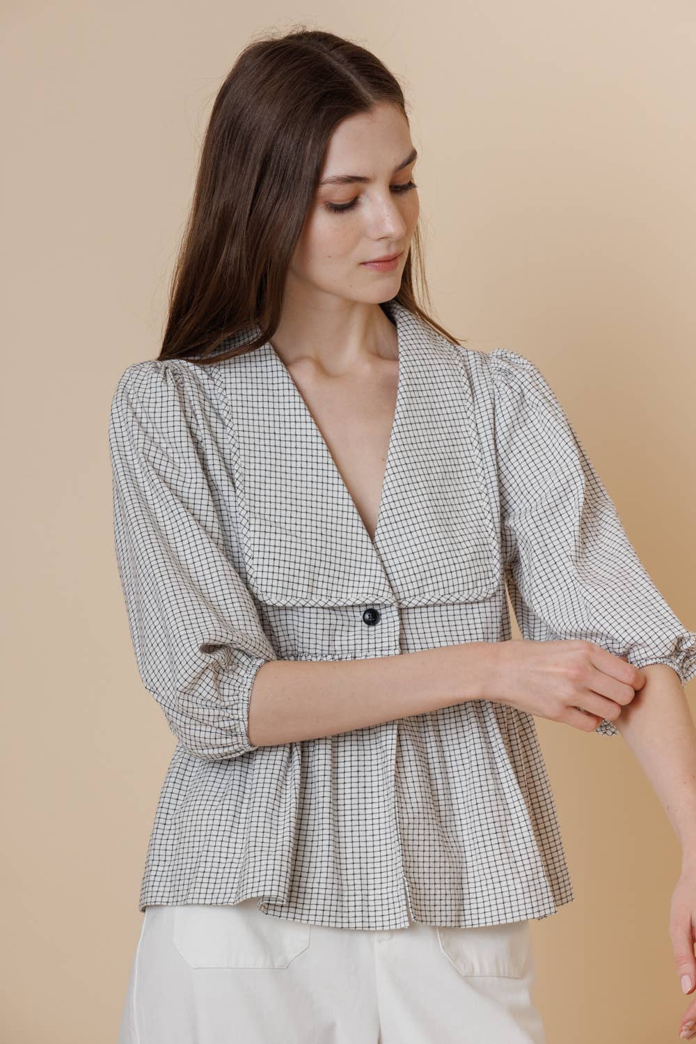 Taylor Rae Peplum Top