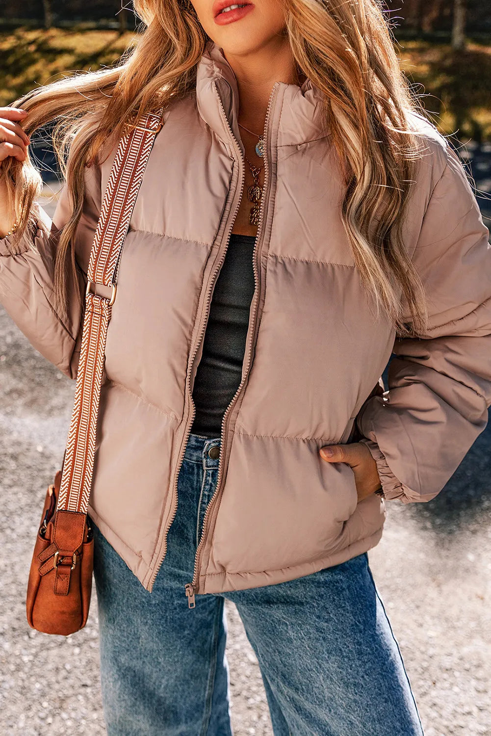 In Neutral Puffer Jacket