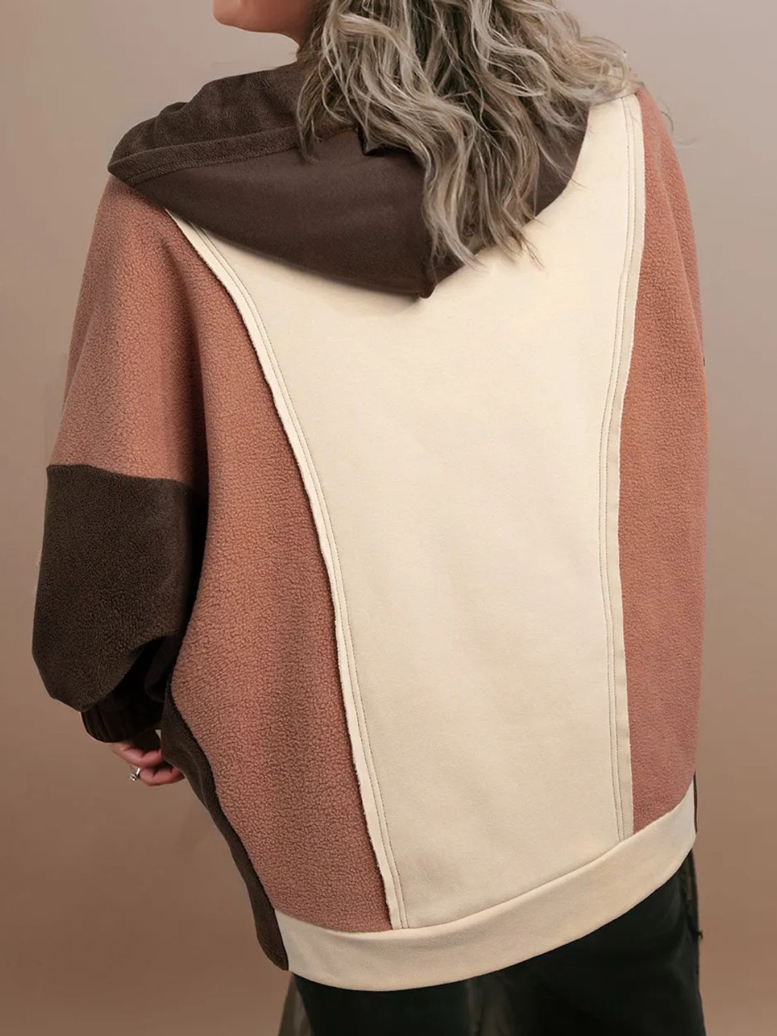 Darcie Color Block Hoodie