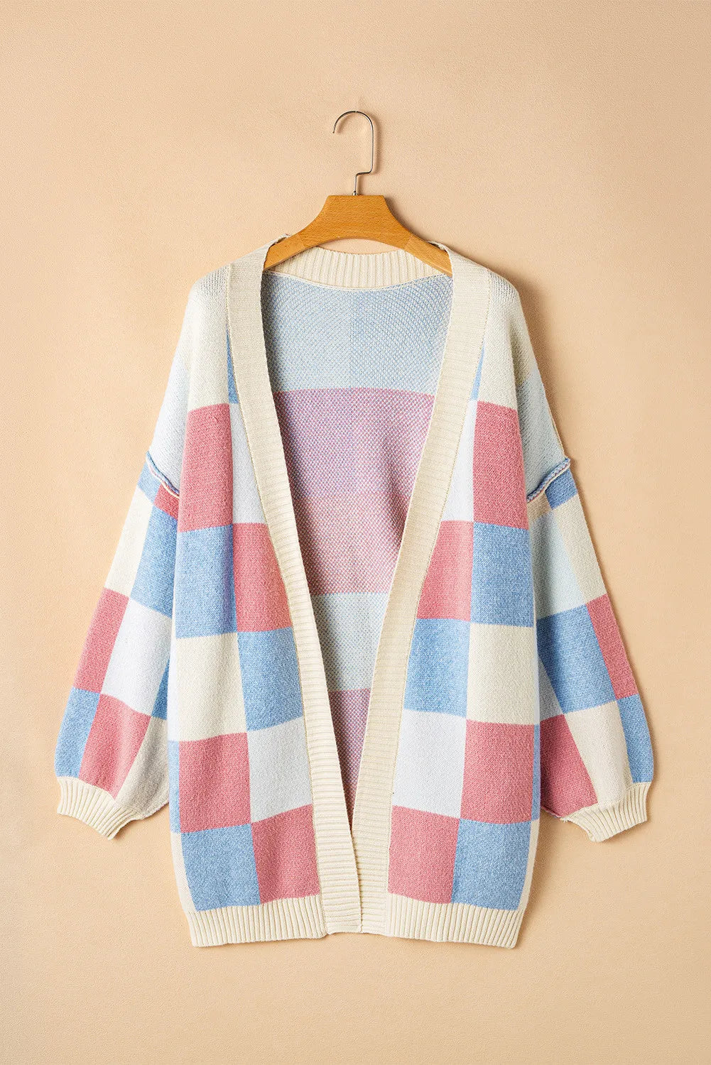 Precilla Color Block Cardigan Sweater