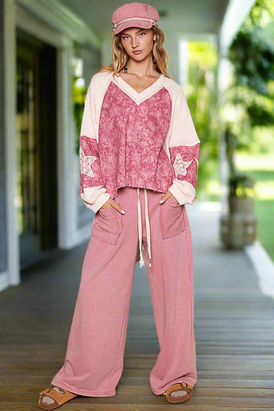 POL Lace Detail Top