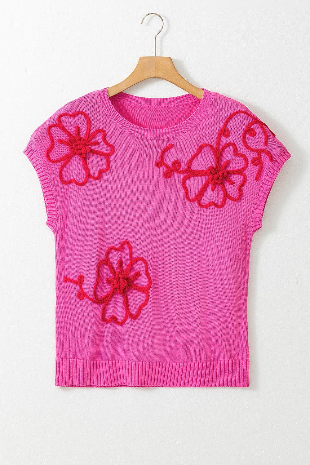 Everyday Party Knit Embroidered Top